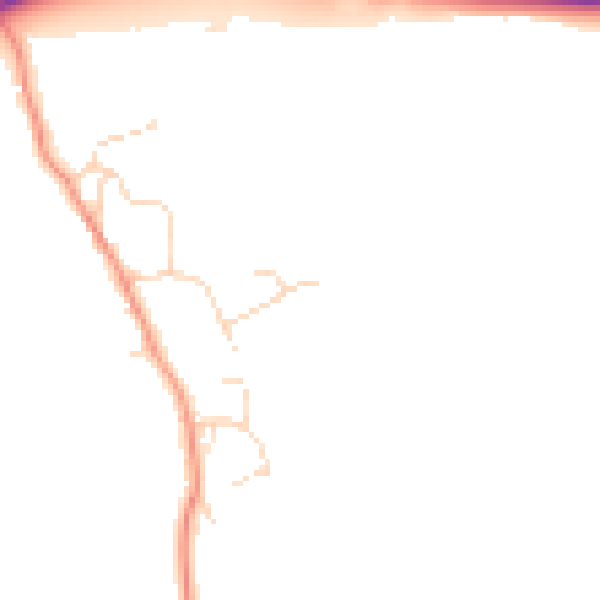 Daytime road noise heatmap for NN4 7AU