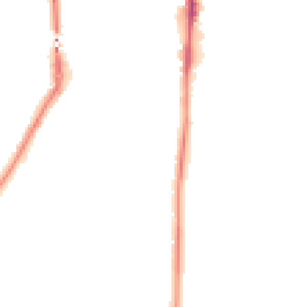 Night-time road noise heatmap for NN4 8PE