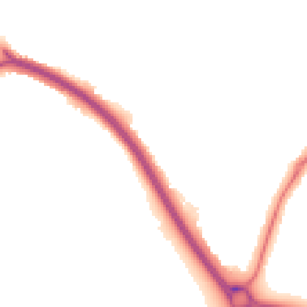 Night-time road noise heatmap for NN4 8QX