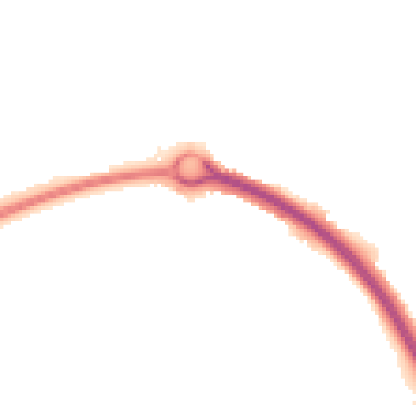 Night-time road noise heatmap for NN4 9RA