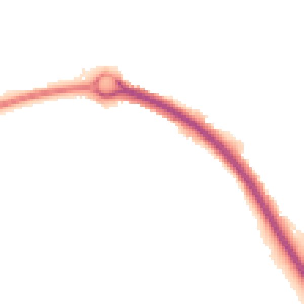 Night-time road noise heatmap for NN4 9RJ