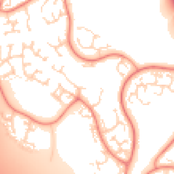 Daytime road noise heatmap for NN4 9YT