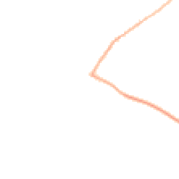 Night-time road noise heatmap for NN9 5BG