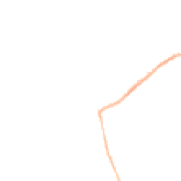 Night-time road noise heatmap for NN9 6DB