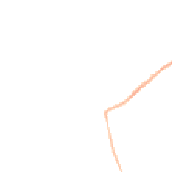 Night-time road noise heatmap for NN9 6DD
