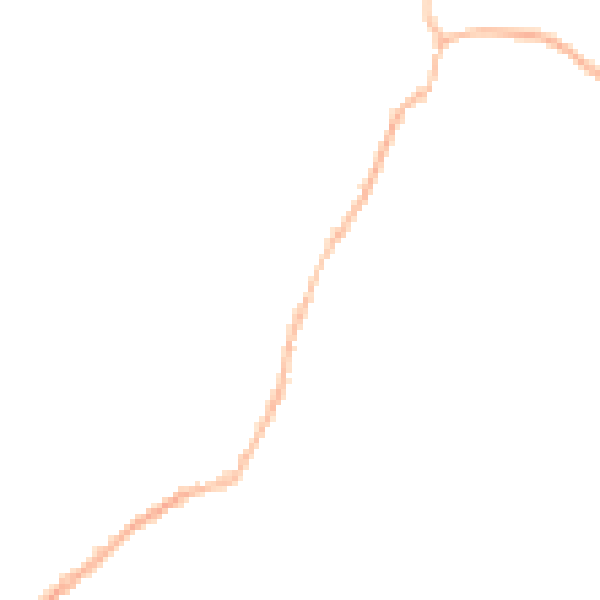 Night-time road noise heatmap for NN9 6UF