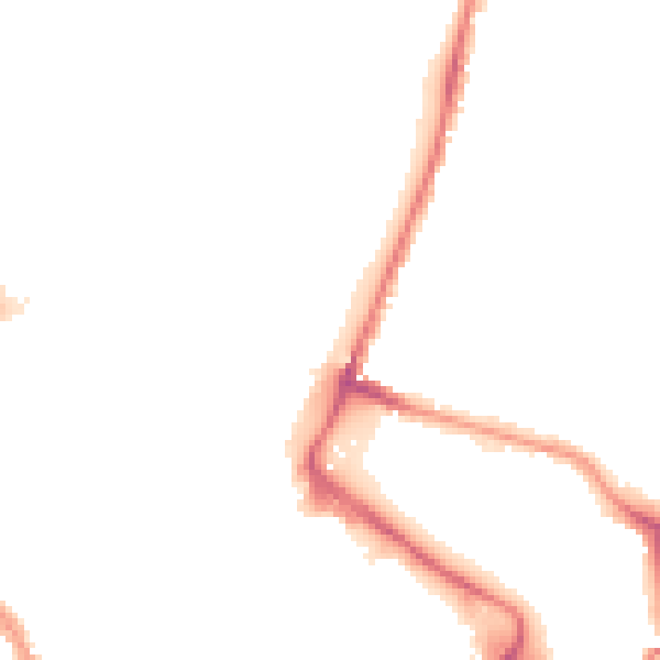 Night-time road noise heatmap for NR1 1BP