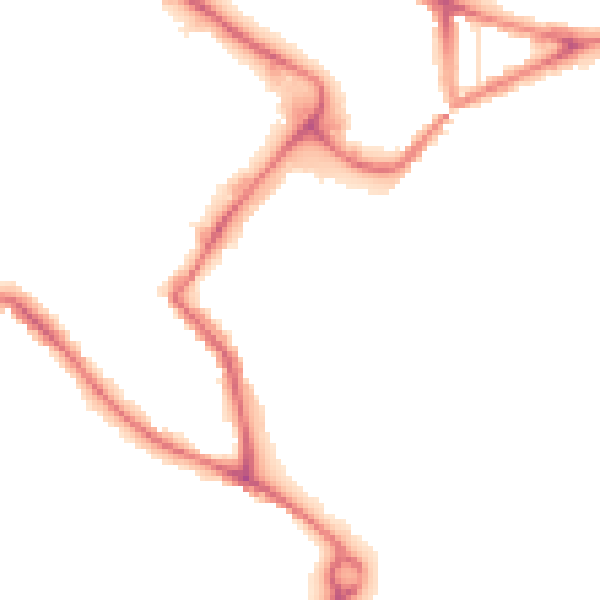 Night-time road noise heatmap for NR1 1GB