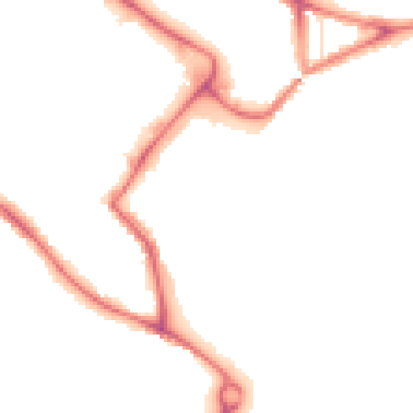 Night-time road noise heatmap for NR1 1GF