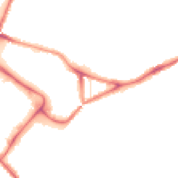 Night-time road noise heatmap for NR1 1HL