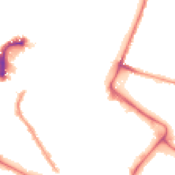 Night-time road noise heatmap for NR1 1QA