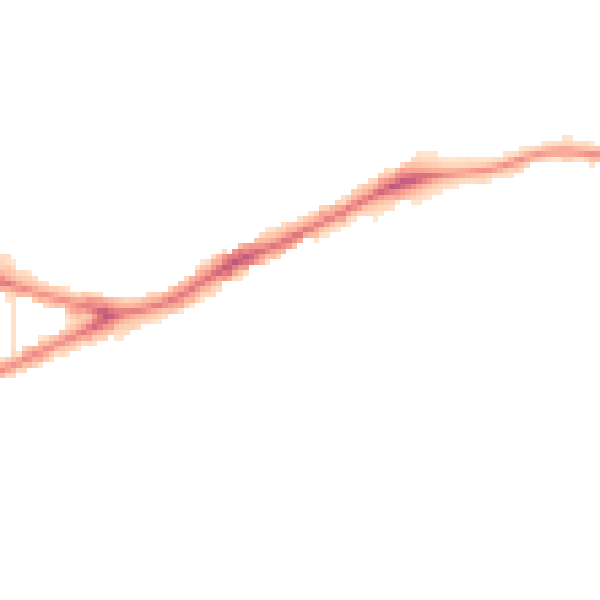 Night-time road noise heatmap for NR1 1TX