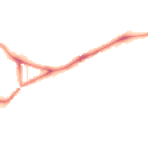 Night-time road noise heatmap for NR1 1YS