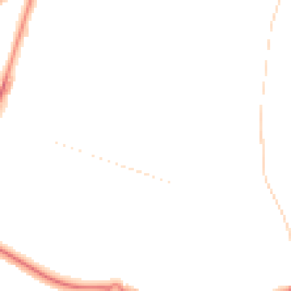 Night-time road noise heatmap for NR1 2PQ