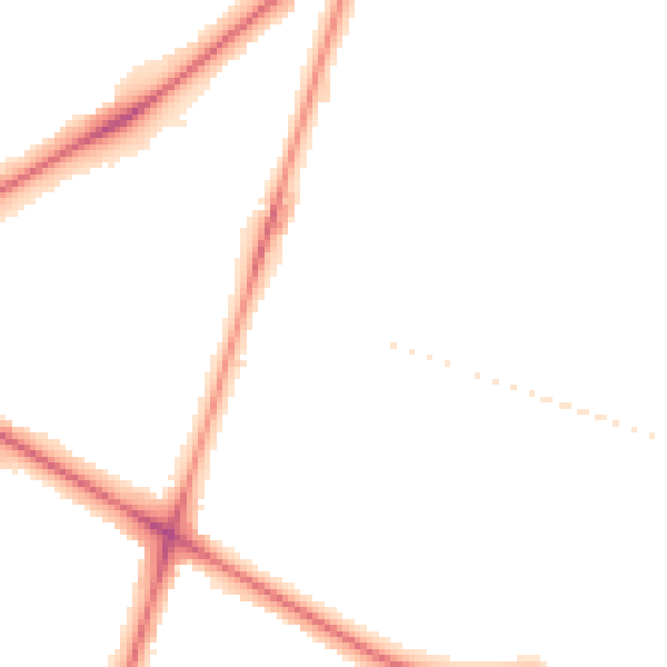 Night-time road noise heatmap for NR1 2QL