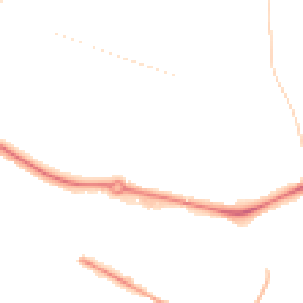 Night-time road noise heatmap for NR1 2RZ