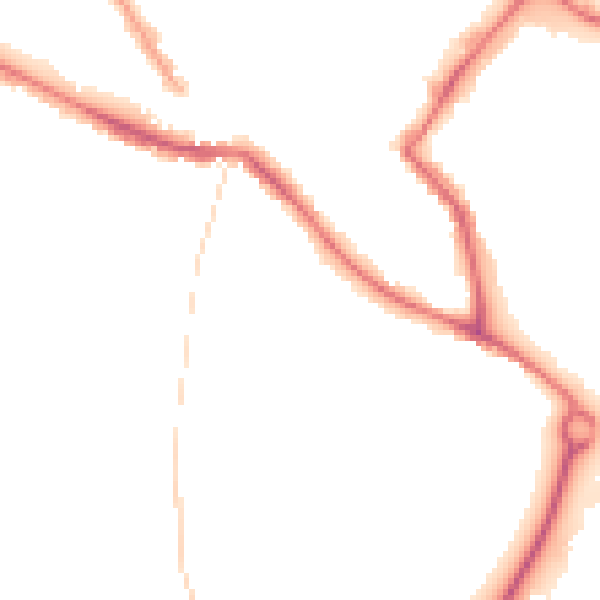 Night-time road noise heatmap for NR1 3BT