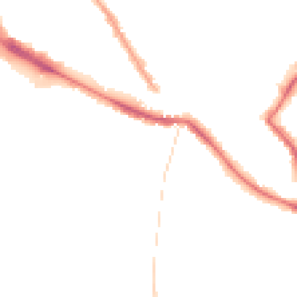 Night-time road noise heatmap for NR1 3JB