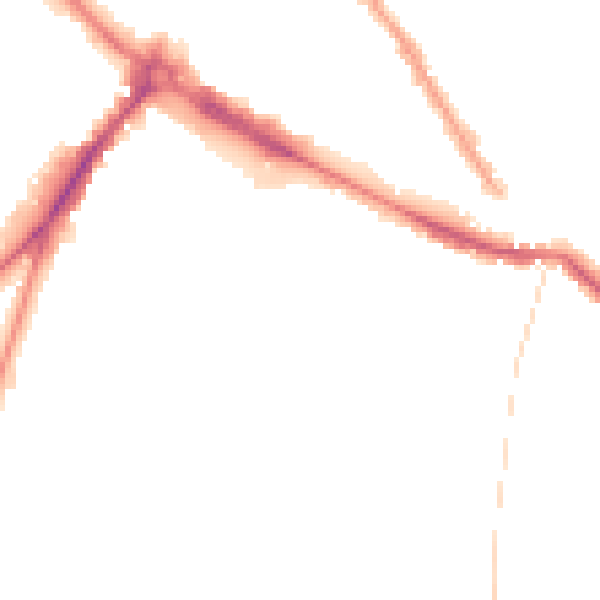 Night-time road noise heatmap for NR1 3PH