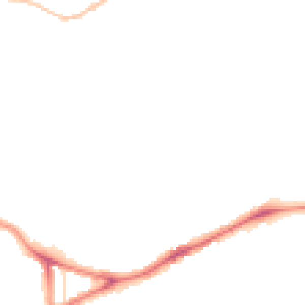 Night-time road noise heatmap for NR1 4AE