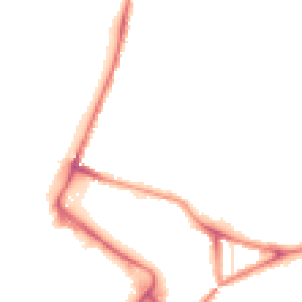 Night-time road noise heatmap for NR1 4BS