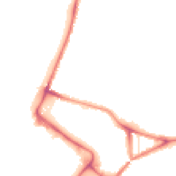Night-time road noise heatmap for NR1 4BX