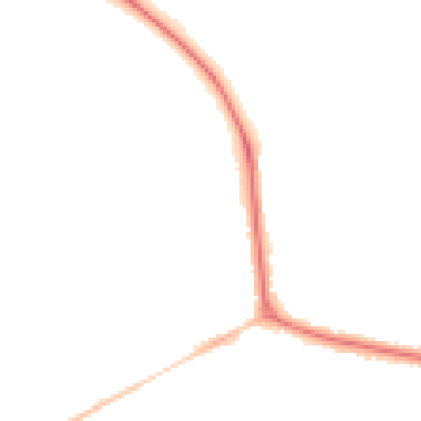Night-time road noise heatmap for NR1 4LX