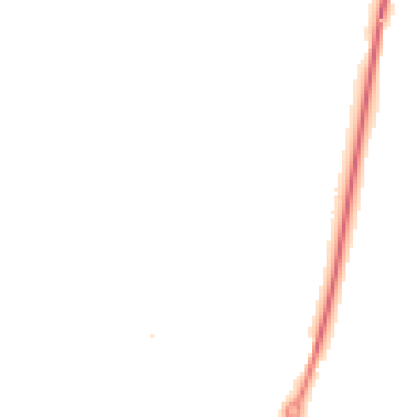 Night-time road noise heatmap for NR11 6FR