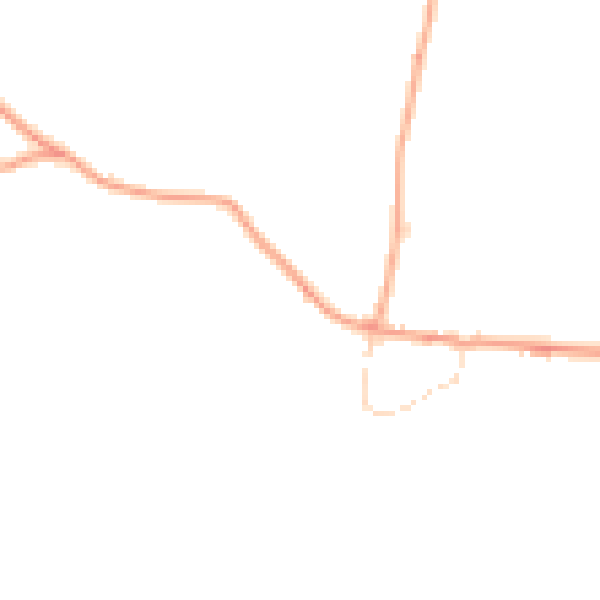 Daytime road noise heatmap for NR11 6TU