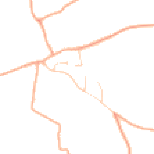 Daytime road noise heatmap for NR11 7AD