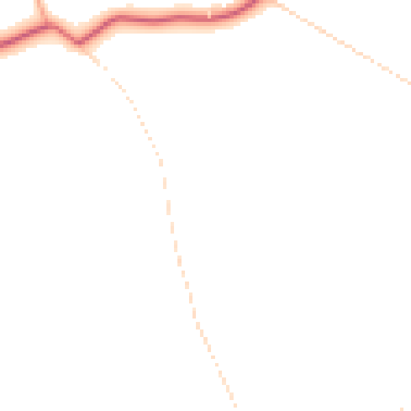 Daytime road noise heatmap for NR11 7DR