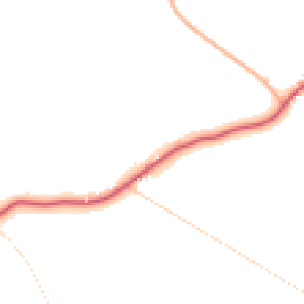 Daytime road noise heatmap for NR11 7DU