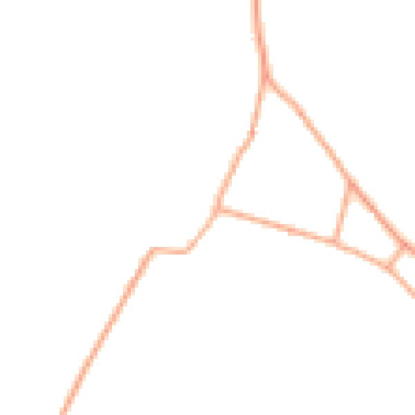 Daytime road noise heatmap for NR11 7JR