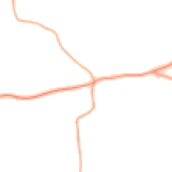 Daytime road noise heatmap for NR11 7PR