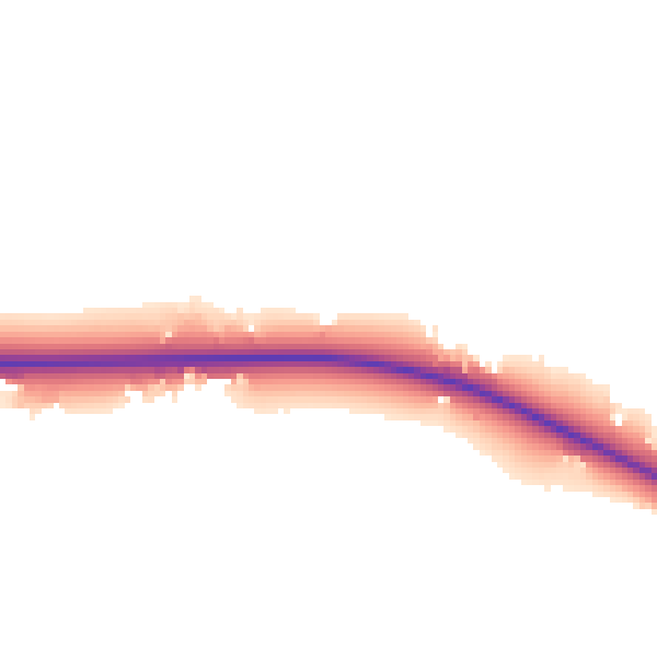 Daytime road noise heatmap for NR11 8QA