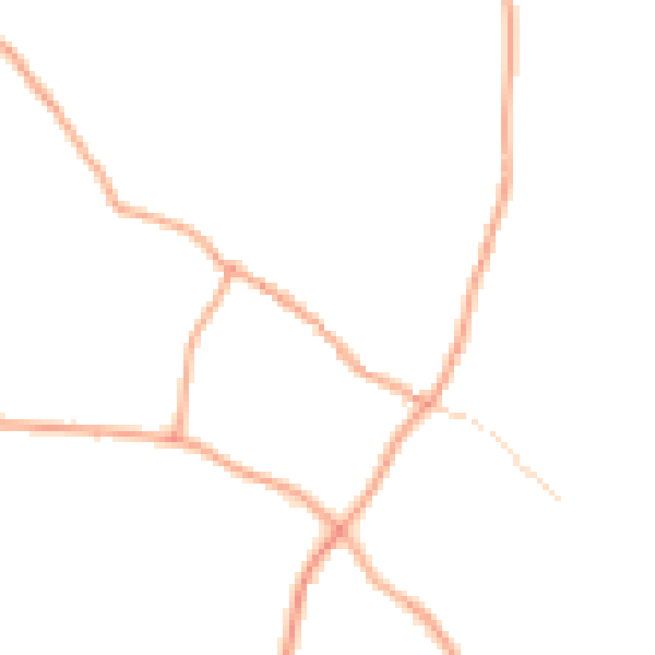 Daytime road noise heatmap for NR11 8UW