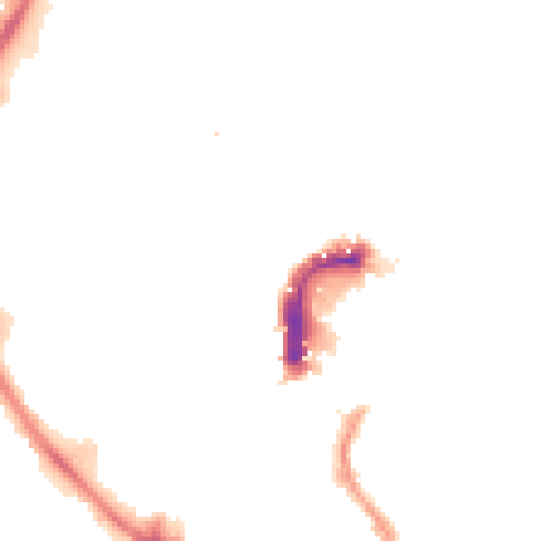Night-time road noise heatmap for NR2 1JE
