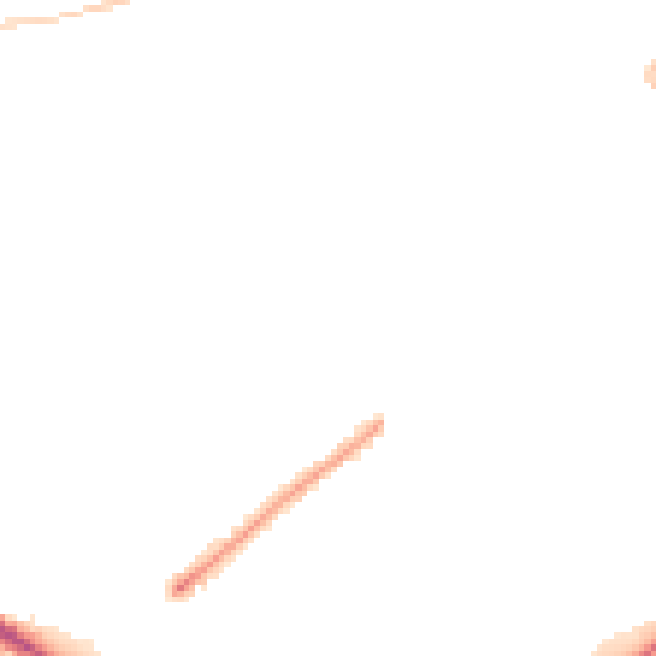 Night-time road noise heatmap for NR2 3LG