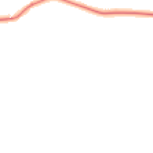 Night-time road noise heatmap for NR29 3DB