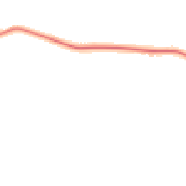Night-time road noise heatmap for NR29 3DD
