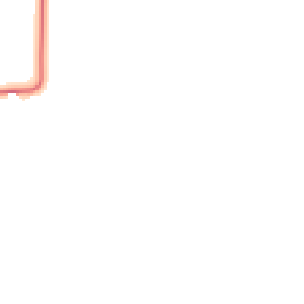 Night-time road noise heatmap for NR29 3DE