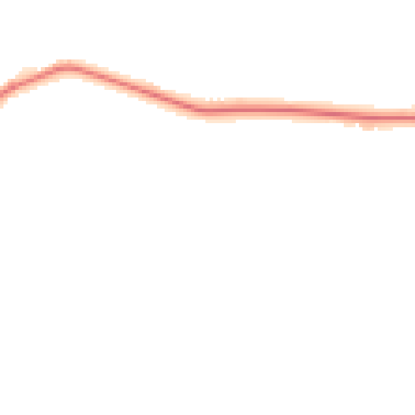 Night-time road noise heatmap for NR29 3DH
