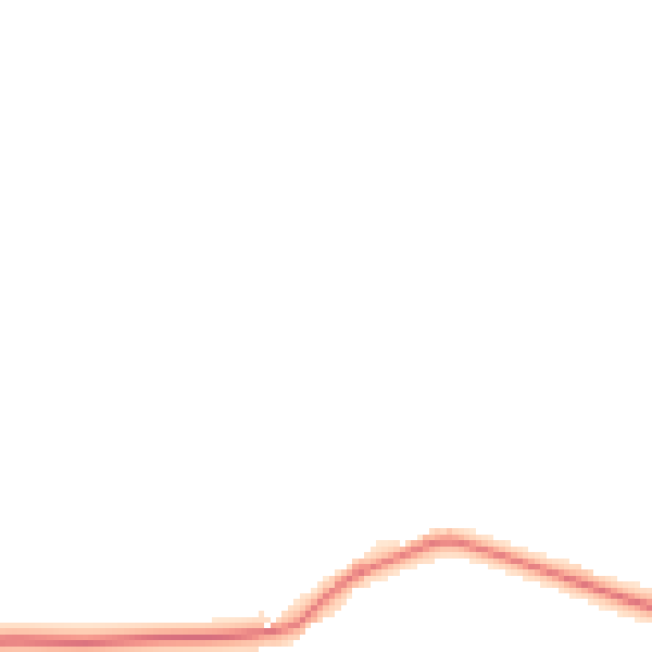 Night-time road noise heatmap for NR29 3DN