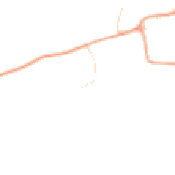 Daytime road noise heatmap for NR29 3EL