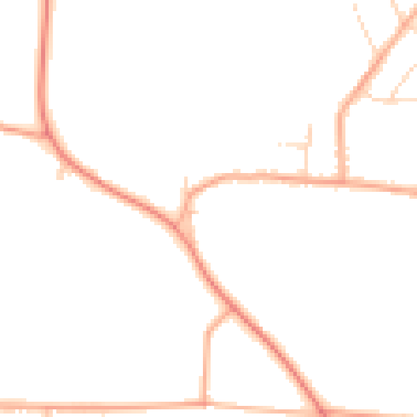 Daytime road noise heatmap for NR29 3FL