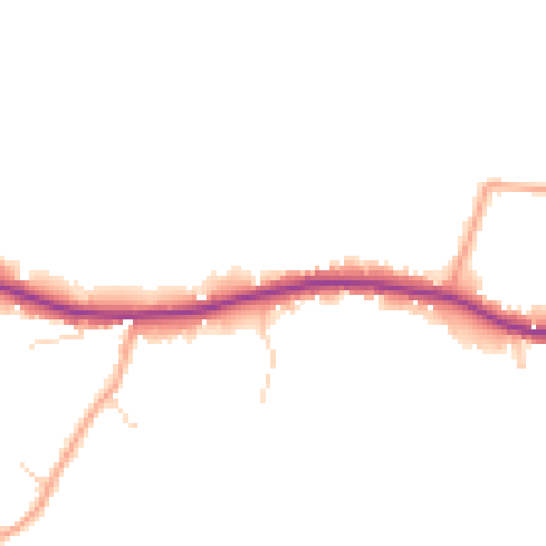 Daytime road noise heatmap for NR29 3HQ