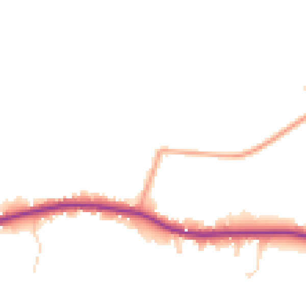 Daytime road noise heatmap for NR29 3HR