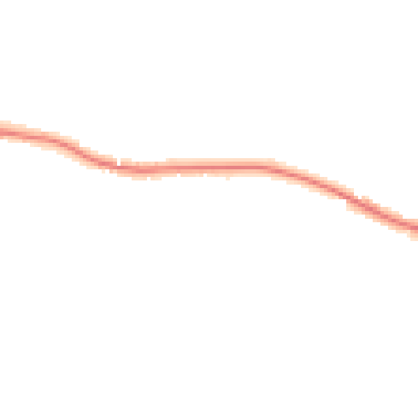 Night-time road noise heatmap for NR29 3HU