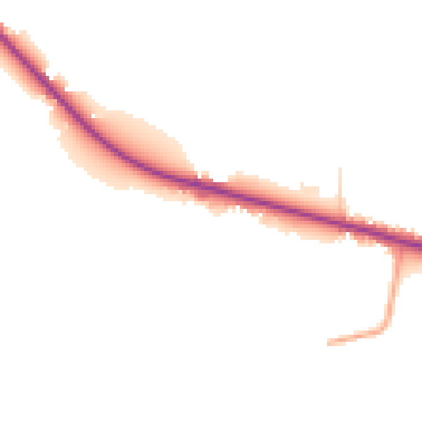 Daytime road noise heatmap for NR29 3LT
