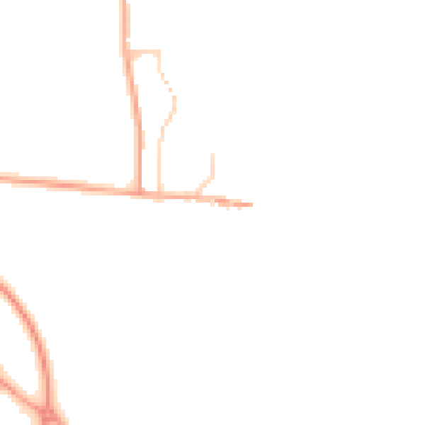 Daytime road noise heatmap for NR29 3QW